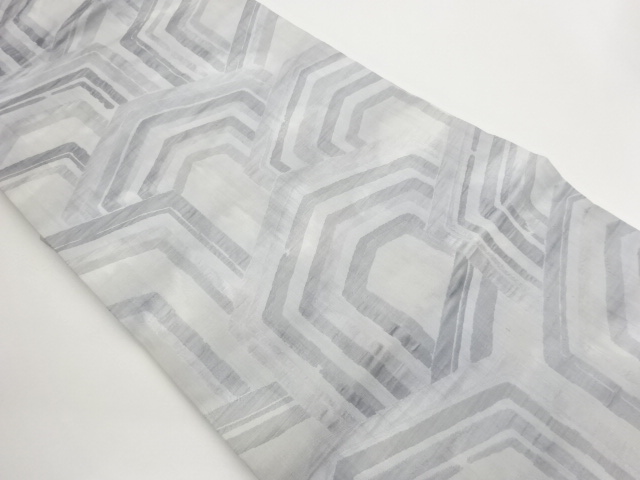 JAPANESE KIMONO / NAGOYA OBI / WOVEN KIKKO 